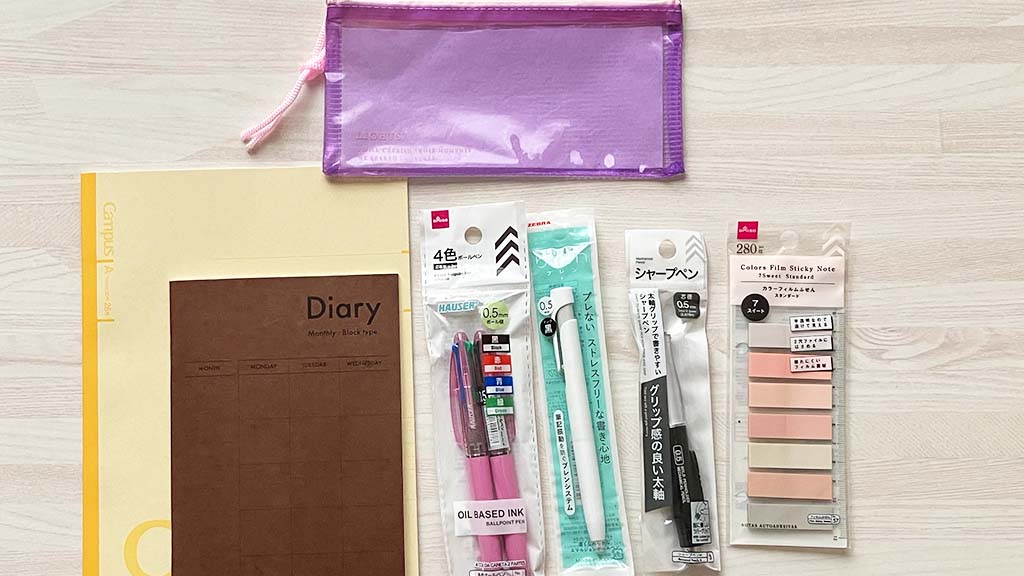 ダイソーの文房具／DAISO Stationery